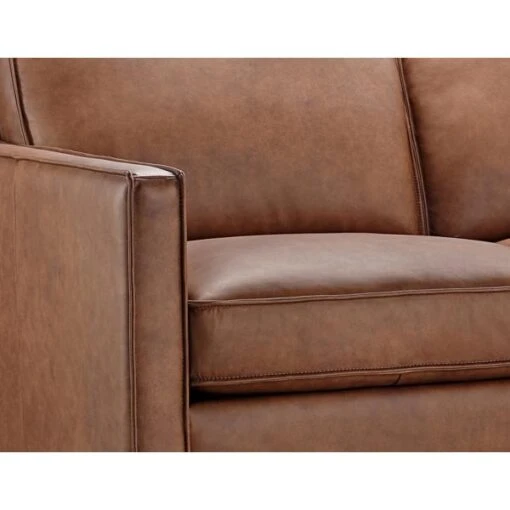 Justin Leather Sofa - Image 5