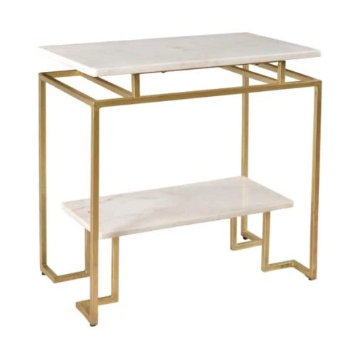 Burke 2 Tier Accent Table - Image 2