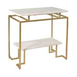 Burke 2 Tier Accent Table -Home Decoration Shop ST701085 c