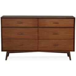 Mid Century Eliot 6-Drawer Dresser -Home Decoration Shop ST702237 c