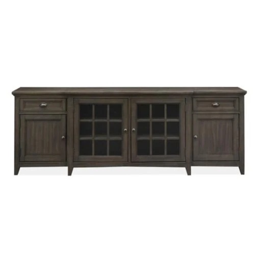 Arlington 90-Inch TV Stand- GRAPHITE