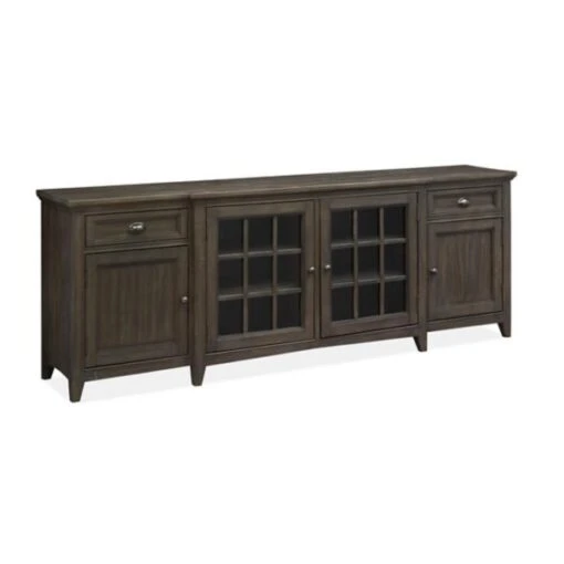 Arlington 90-Inch TV Stand- GRAPHITE - Image 2
