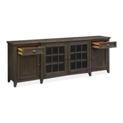 Arlington 90-Inch TV Stand- GRAPHITE -Home Decoration Shop ST710349 c