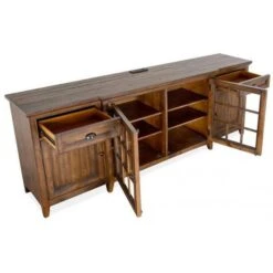 Arlington 90-Inch TV Stand- NUTMEG -Home Decoration Shop ST710352 c