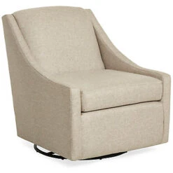 Regan Swivel Glider - LINEN