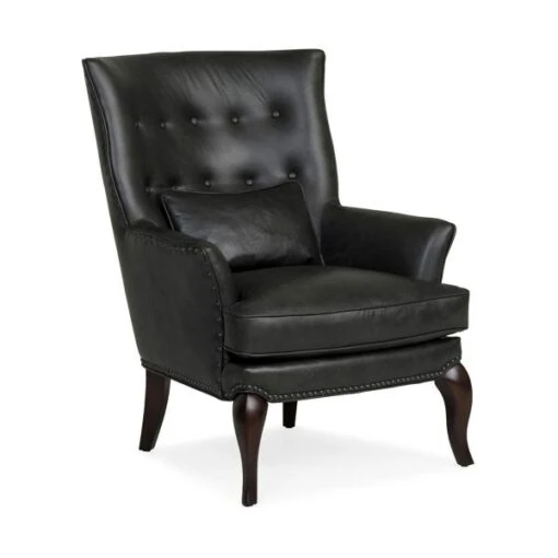 Kyle Leather Accent Chair