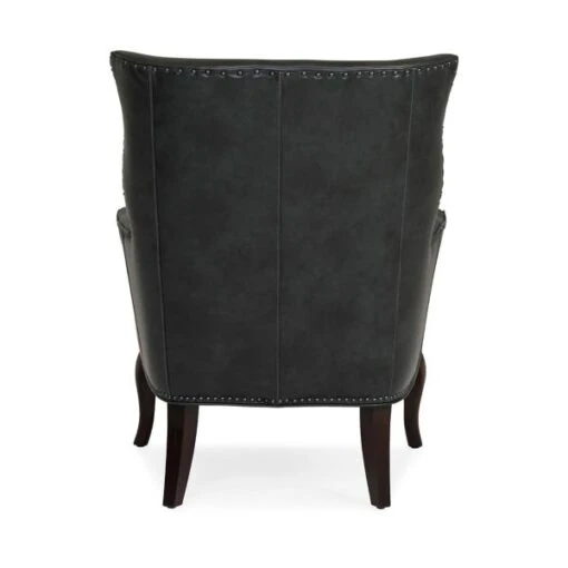 Kyle Leather Accent Chair - Image 4