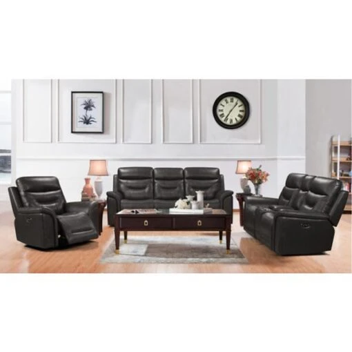 Bullard Leather Power Reclining Sofa - Image 2