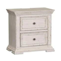 Big Valley Nightstand With Charging Station