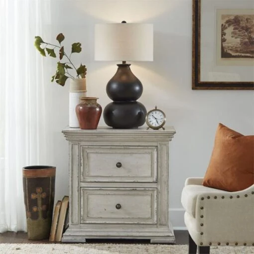 Big Valley Nightstand With Charging Station - Image 3
