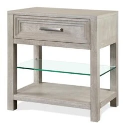 Crosby One Drawer Nightstand -Home Decoration Shop ST722307 c