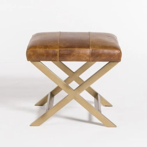 Hudson Cross Ottoman - Image 2