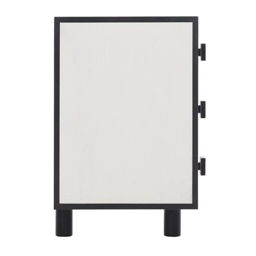 Silhouette 3 Drawer Nightstand - Image 4