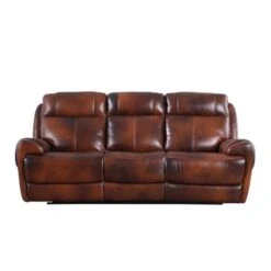 Preston Leather Power Reclining Sofa