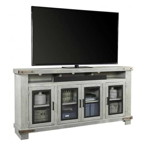 Sawyer Highboy Media Console - GREY