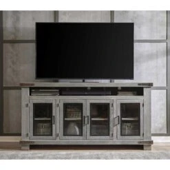 Sawyer Highboy Media Console - GREY -Home Decoration Shop ST731267 c