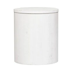 Modern Farmhouse Drum End Table