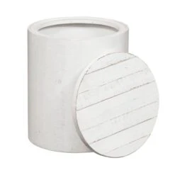 Modern Farmhouse Drum End Table -Home Decoration Shop ST731610 e