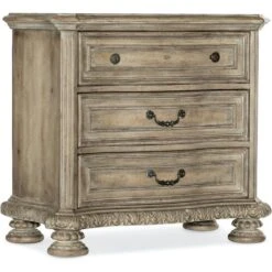Castella 3-Drawer Nightstand