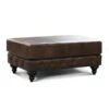 Rondell Leather Ottoman -Home Decoration Shop ST733533 a