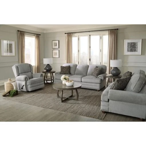Cullen Sofa - Nickel - Image 2