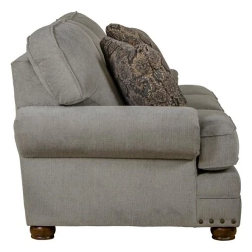 Cullen Sofa - Nickel - Image 4