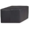 Minsky Large Leather Cocktail Ottoman