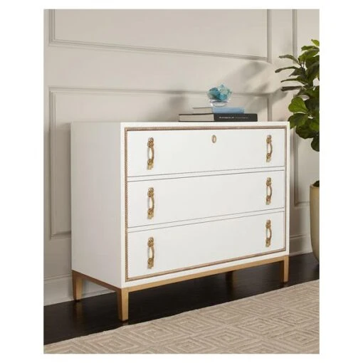 Melange Calhoun 3 Drawer Chest - Image 2