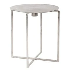 Niko Accent Table In Silver
