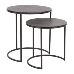 Ronin Accent Tables, Set Of 2