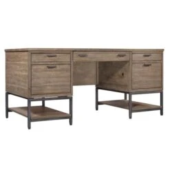 Trellis Open Pedestal Desk