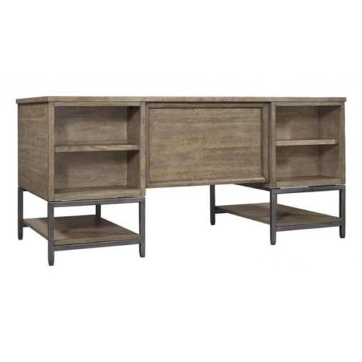 Trellis Open Pedestal Desk - Image 3