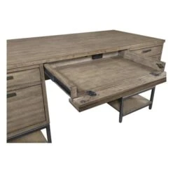 Trellis Open Pedestal Desk -Home Decoration Shop ST738255 e
