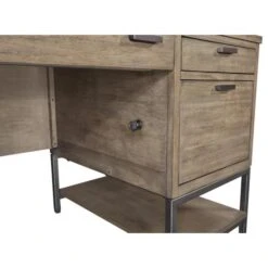 Trellis Open Pedestal Desk -Home Decoration Shop ST738255 h