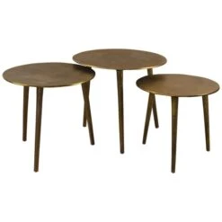 Kasai Nesting Coffee Table, Set Of 3
