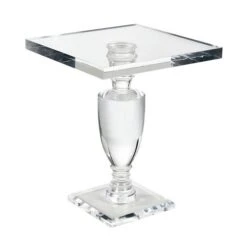 Clarendon Square Pedestal End Table