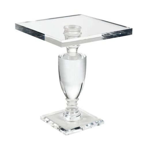 Clarendon Square Pedestal End Table