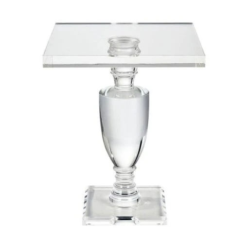 Clarendon Square Pedestal End Table - Image 2