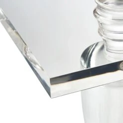 Clarendon Square Pedestal End Table -Home Decoration Shop ST739685 d