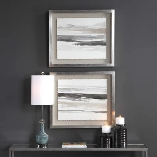Neutral Landscape Wall Art, Set Of 2 - Image 2