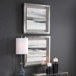 Neutral Landscape Wall Art, Set Of 2 -Home Decoration Shop ST739913 d