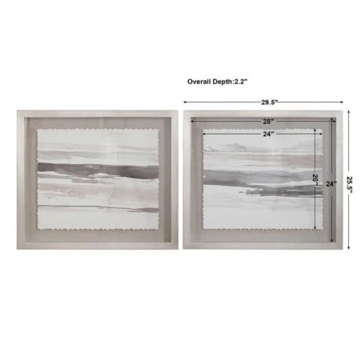 Neutral Landscape Wall Art, Set Of 2 - Image 6