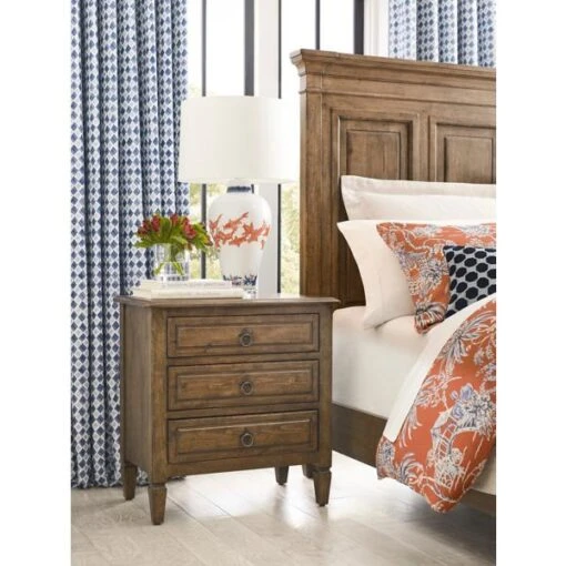 Ansley Lloyds 3 Drawer Nightstand - Image 3