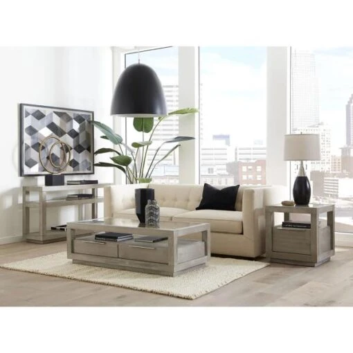 Orion Mineral Finish End Table - Image 4