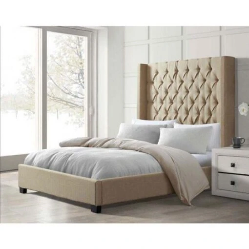Molley Upholstered Bed - Image 2