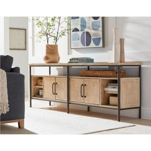 Logan 92 Inch Media Console - Image 2
