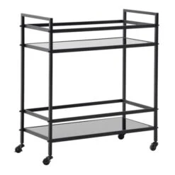 Eden Bar Cart - Black