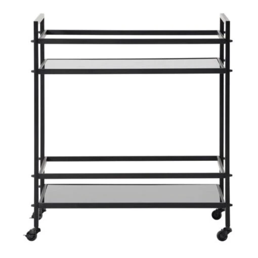 Eden Bar Cart - Black - Image 3