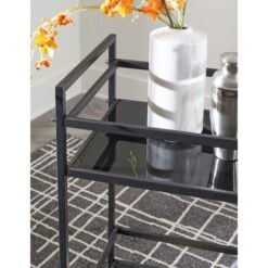 Eden Bar Cart - Black -Home Decoration Shop ST745563 d