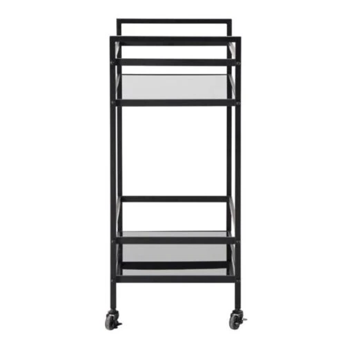 Eden Bar Cart - Black - Image 5
